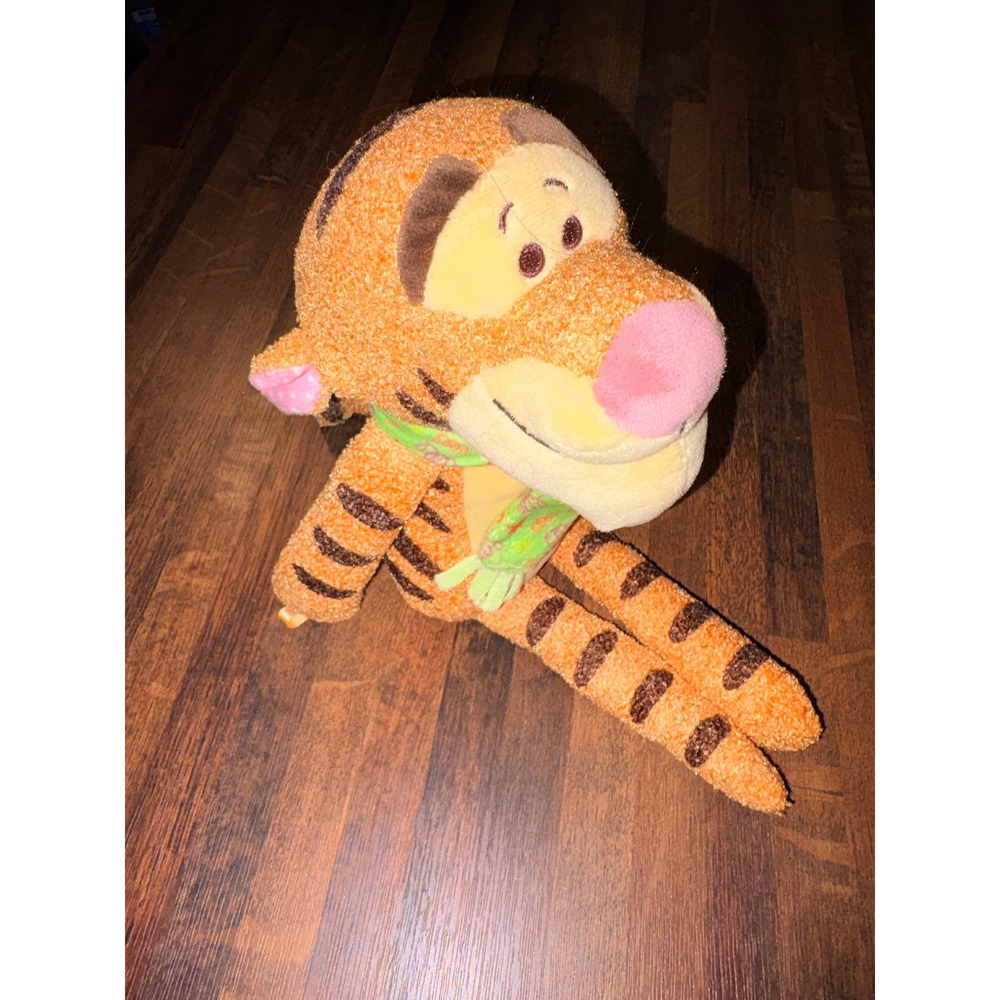 Disney Scentsy Buddy Tigger Plush Stuffed Animal‎ Orange Striped Scarf 14 Inch
